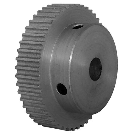 B B MANUFACTURING 48-3P06-6A4, Timing Pulley, Aluminum, Clear Anodized,  48-3P06-6A4
